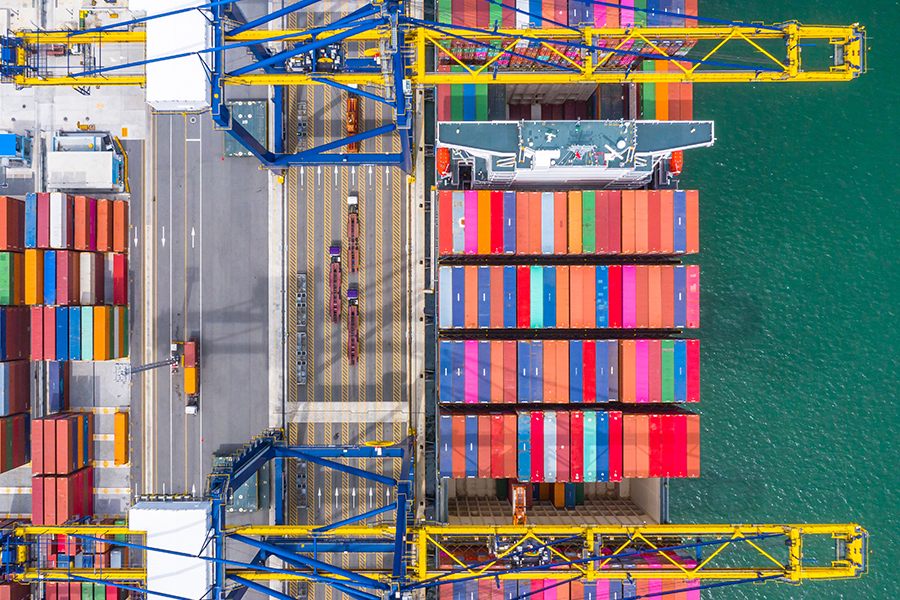 Globale Logistik